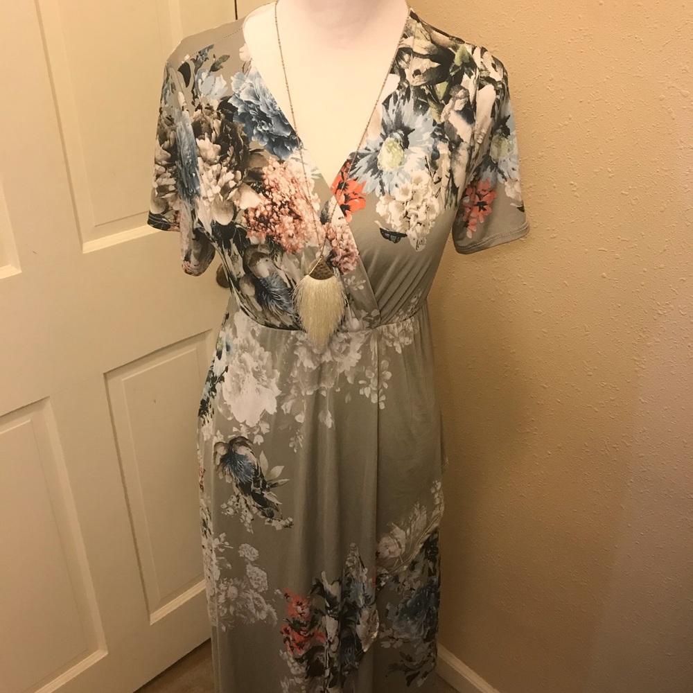 Bellamie boutique high low dress